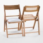 صندلی تاشو چوبی مدل Nova