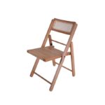 صندلی ساده تاشو چوبی مینی هوم