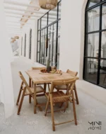 میز غذاخوری برای آشپزخانه کوچک از 4 نفره به 2 نفره