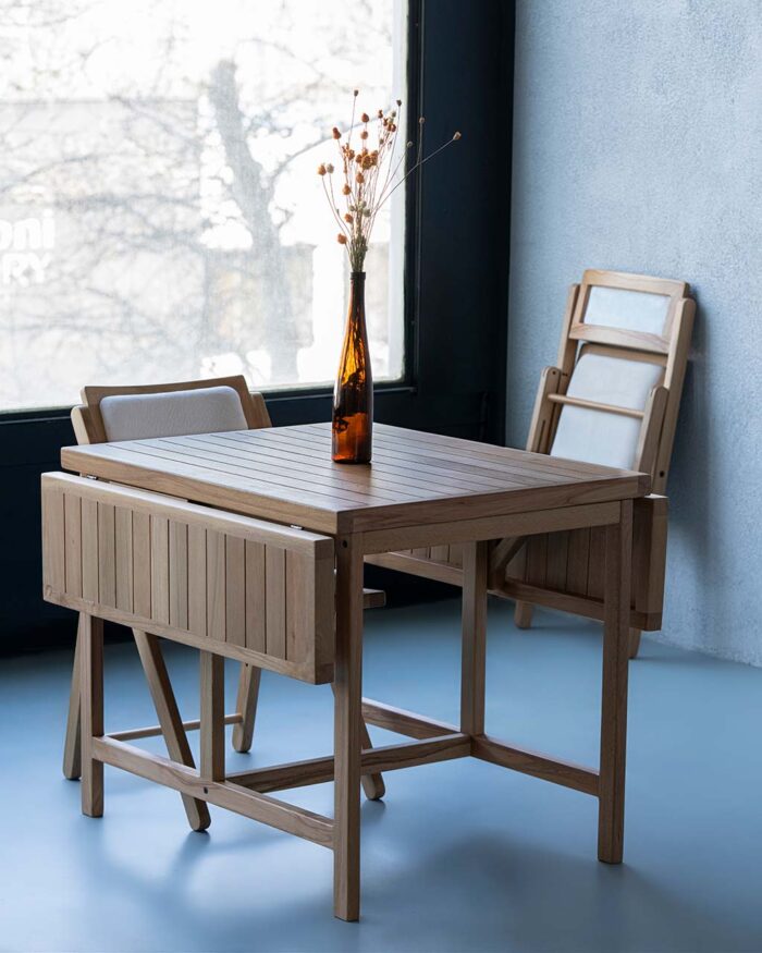میز غذاخوری تبدیلی Ventor 2- 4 seats Drop-leaf table