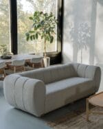 کاناپه 2 نفره شیک با میز جلو مبلی
