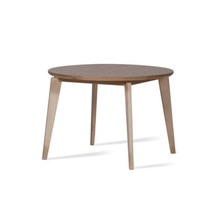 میز گرد رستوران و کافه 4 نفره از چوب